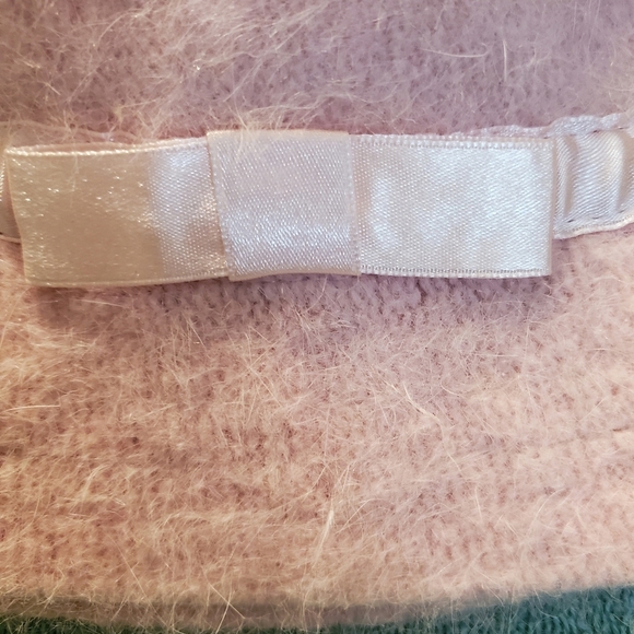 Pink angora bucket hat - Picture 4 of 6